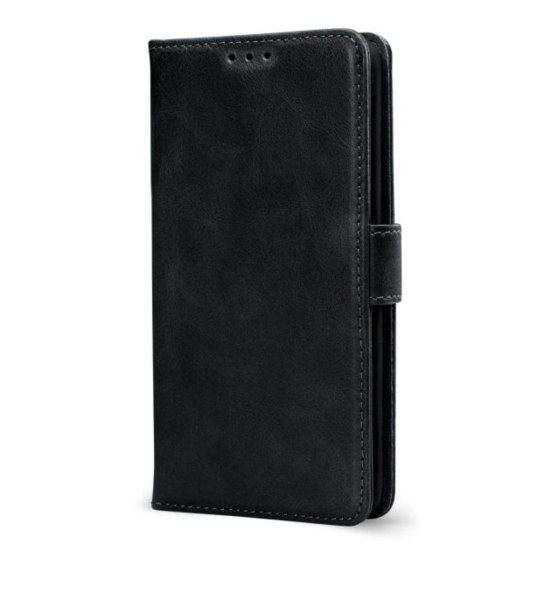 Étui portefeuille premium noir Mobilize pour iPhone 16 Pro Max