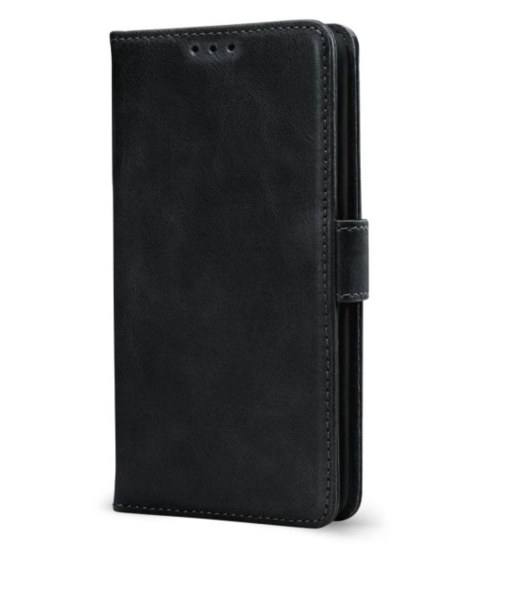 Étui cuir noir Mobilize pour iPhone 16 Pro Max