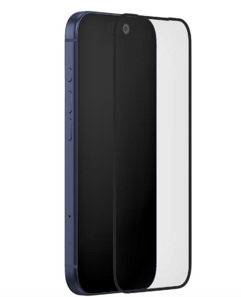 Protection écran confidentialité X-Guard contour noir pour iPhone 16 Pro Max - lot de 10
