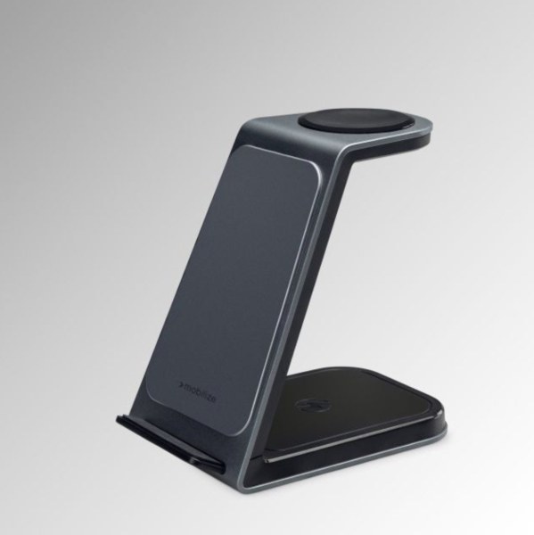 Station de charge sans fil 3 en 1 Mobilize 15 W