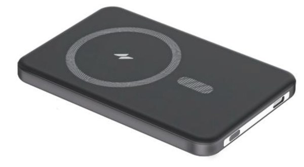 Batterie externe MagSafe 5000 mAh USB-C PD Qi