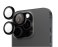 Protection cam&eacute;ra PanzerGlass Hoops noir pour iPhone 16 Pro