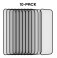 Lot de 10 protections &eacute;cran Mobilize bord noir pour iPhone 16 Pro