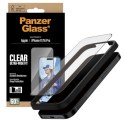 Protection écran PanzerGlass coupe large avec aligneur pour iPhone 16 Pro