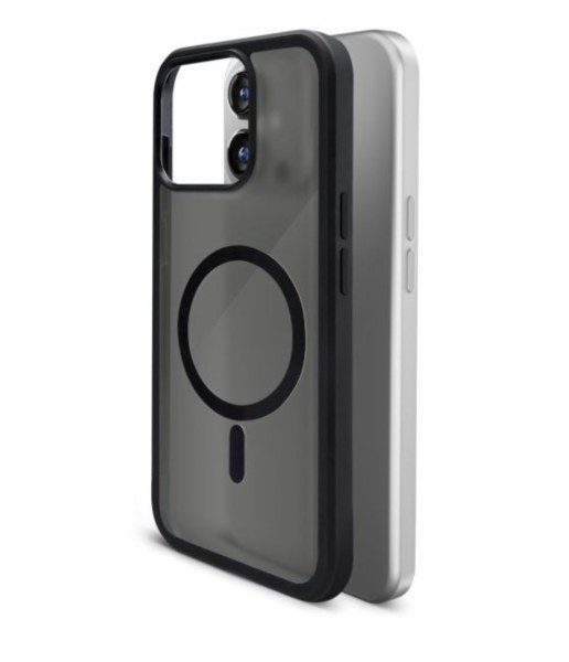 Coque Mobilize MagSafe Hybrid Pro noir pour iPhone 16