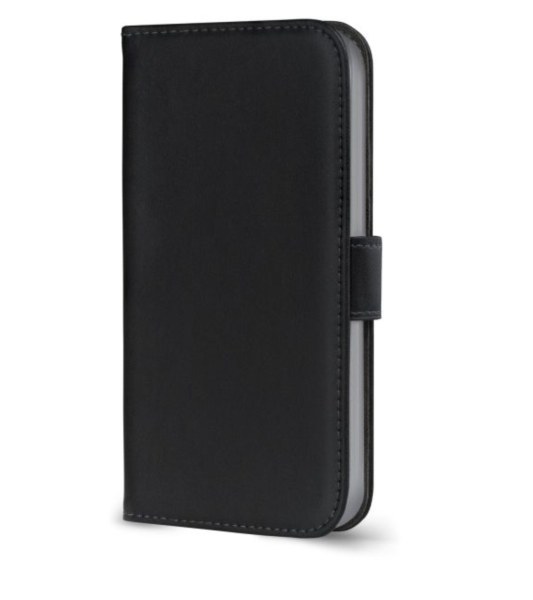 Étui portefeuille Mobilize noir pour iPhone 16
