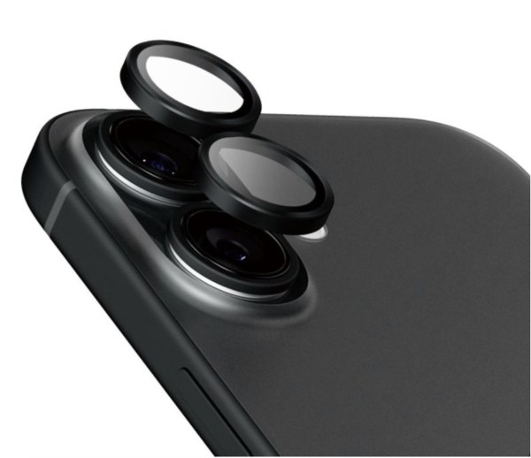 Protection caméra PanzerGlass Hoops céramique pour iPhone 16 Plus
