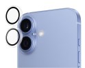 Protection caméra PanzerGlass Hoops transparente pour iPhone 16 Plus