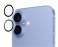 Protection cam&eacute;ra PanzerGlass Hoops transparent pour iPhone 16