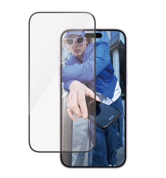 Protection écran PanzerGlass Ultra Wide Fit pour iPhone 15 Plus