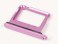 Tiroir SIM rose pour iPhone 16 Plus