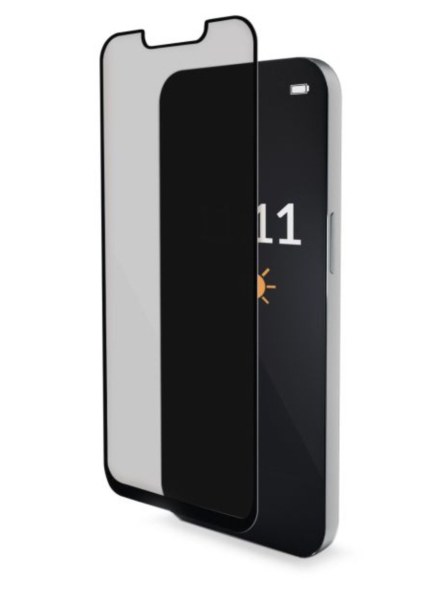 Protection écran confidentialité Mobilize bord noir pour iPhone 16e