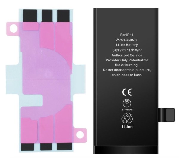 Batterie compatible 3110 mAh pour iPhone 11