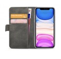 Étui portefeuille noire pour iPhone 11