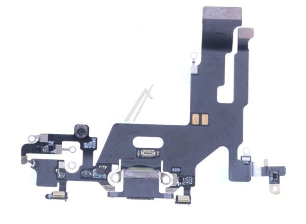 Nappe connecteur de charge noir pour iPhone 11