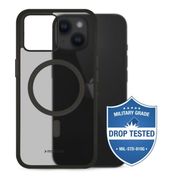 Coque renforcée noire pour iPhone 14
