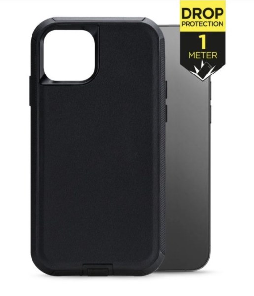 Coque Mobilize Defender noire pour iPhone 12 Pro