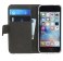 &Eacute;tui portefeuille noir pour iPhone 5s