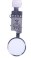 Bouton Home blanc / argent avec fonction retour pour iPhone 8 Plus