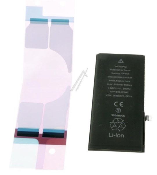 Batterie haute capacit&eacute; 3060 mAh pour iPhone 8 Plus