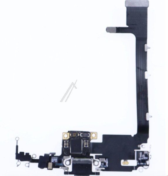 Nappe connecteur de charge gris sid&eacute;ral pour iPhone 11 Pro Max