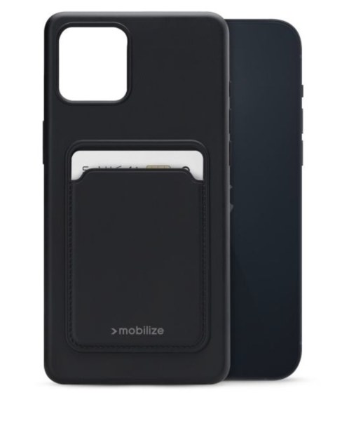 Coque caoutchouc avec emplacement carte pour iPhone 14 Plus