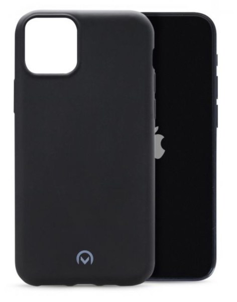 Coque silicone noire mate pour iPhone 12 mini