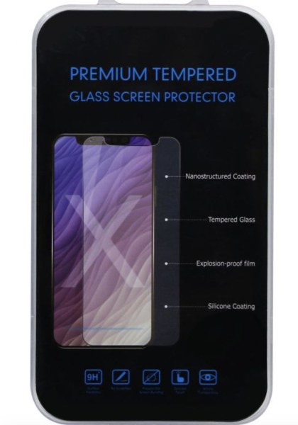 Protection d'&eacute;cran en verre tremp&eacute; premium pour iPhone 12 mini