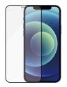 Verre protecteur d'&eacute;cran bord noir pour iPhone 12 mini