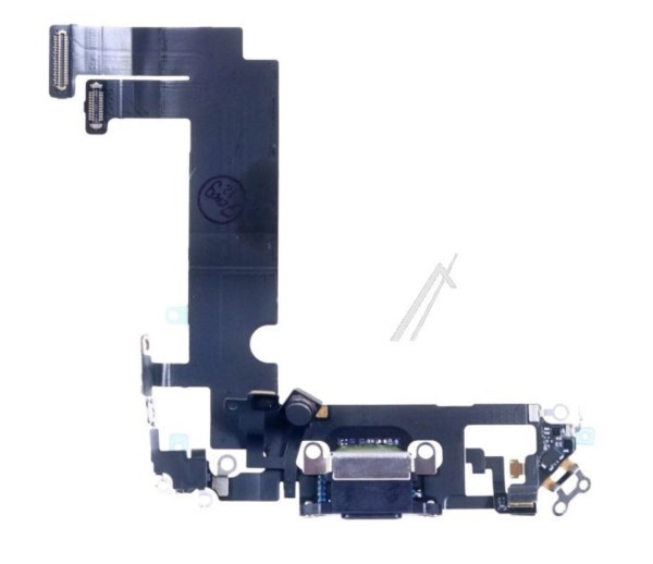 Nappe connecteur de charge noire pour iPhone 12 mini