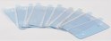 Lot de 10 bandes adh&eacute;sives &eacute;cran noires pour iPhone 14 Pro