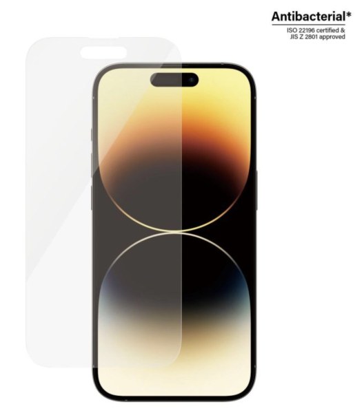 Verre protecteur &eacute;cran PanzerGlass pour iPhone 14 Pro