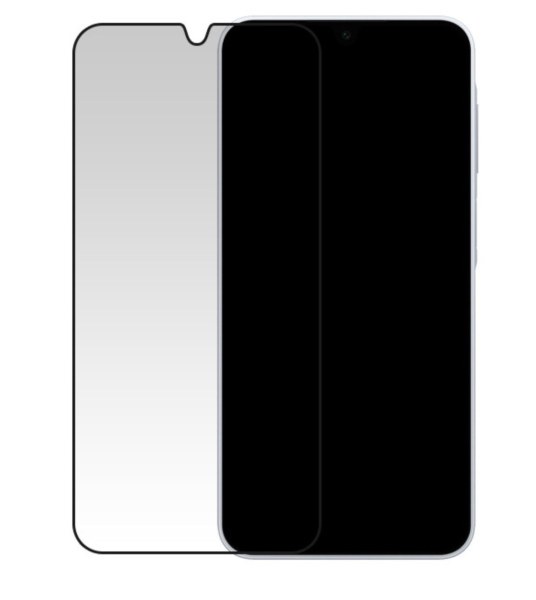 Protection &eacute;cran Mobilize bord noir pour Galaxy A16 5G - SM-A166B
