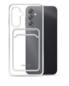 Coque transparente avec emplacement carte Mobilize pour Galaxy A14 5G