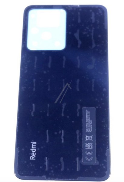 Cache batterie noir tarnish pour Xiaomi Redmi Note 12 4G