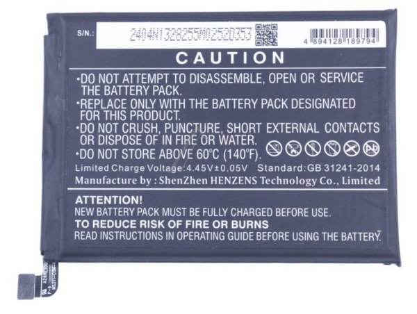 Batterie compatible 4900 mAh pour Xiaomi Redmi Note 12 4G