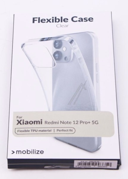 Coque transparente pour XIAOMI REDMI NOTE 12 PRO+ 5G