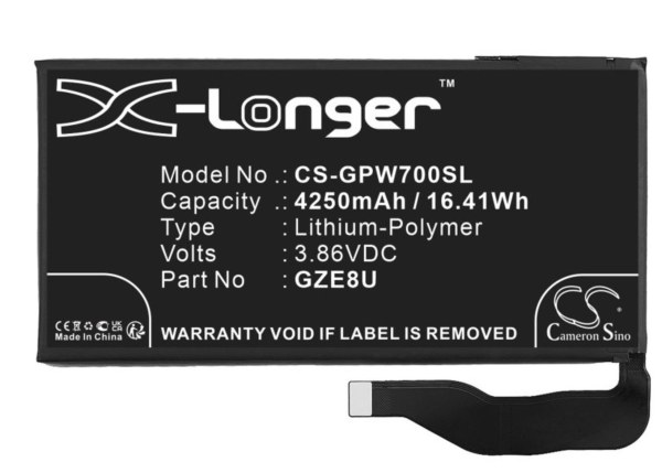 Batterie 4250 mAh pour GOOGLE PIXEL 7