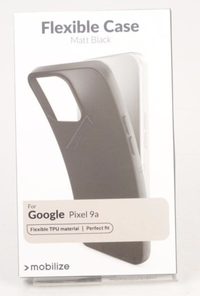 Coque caoutchouc noir pour GOOGLE PIXEL 9A