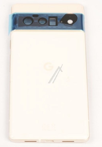 Vitre arri&egrave;re jaune pour GOOGLE PIXEL 6 PRO