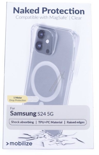 Coque de protection transparent pour Samsung Galaxy S24 5G - SM-S921B
