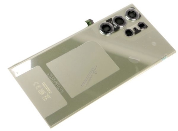 Vitre arri&egrave;re vert pour Samsung Galaxy S23 Ultra - SM-S918B