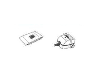 x10 sacs aspirateur MOULINEX COMPACT 900