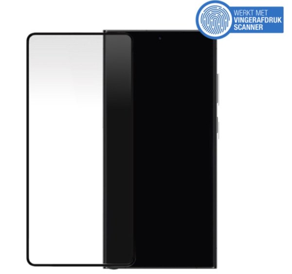 Protection &eacute;cran bord noir pour Samsung Galaxy S23 - SM-S911B