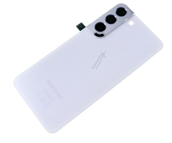 Vitre arri&egrave;re d'origine Samsung blanc pour Samsung Galaxy S22 5G - SM-S901B