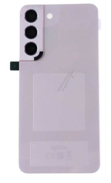 Vitre arri&egrave;re d'origine Samsung rose gold pour Samsung Galaxy S22 5G - SM-S901B