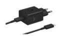Chargeur USB-C 45 W noir avec c&acirc;ble d'origine Samsung pour Samsung Galaxy S22 Ultra 5G - SM-S908B