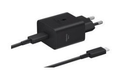Chargeur USB-C 45 W noir avec c&acirc;ble d'origine Samsung pour Samsung Galaxy S22 Ultra 5G - SM-S908B