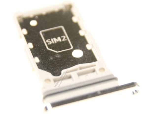 Tiroir SIM d'origine Samsung argent pour Samsung Galaxy S21 Ultra 5G - SM-G998B
