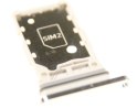 Tiroir SIM d'origine Samsung argent pour Samsung Galaxy S21 Ultra 5G - SM-G9980